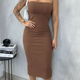 Vestido Midi Anarruga Premium