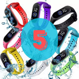 Kit 5 a 30 Relógios LED Atacado: À Prova D'água - Lucro Garantido