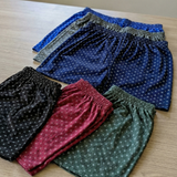 Kit Samba Canção Premium: Short de Dormir em Malha Fria