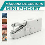 Mini Máquina de Costura Pocket: Consertos Perfeitos Sem Precisar de Tomada
