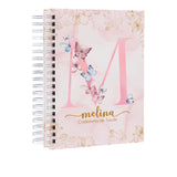 Caderneta De Saúde Borboleta: Personalizada Com Nome Do Bebê