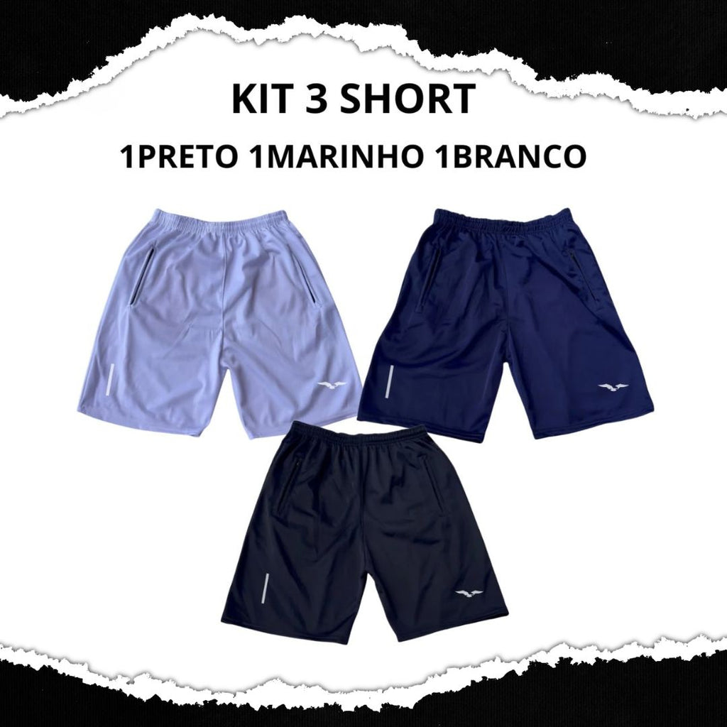 Short Esportivo Masculino: Treino, Academia e Corrida Dry-Fit