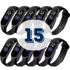 Kit 5 a 30 Relógios LED Atacado: À Prova D'água - Lucro Garantido