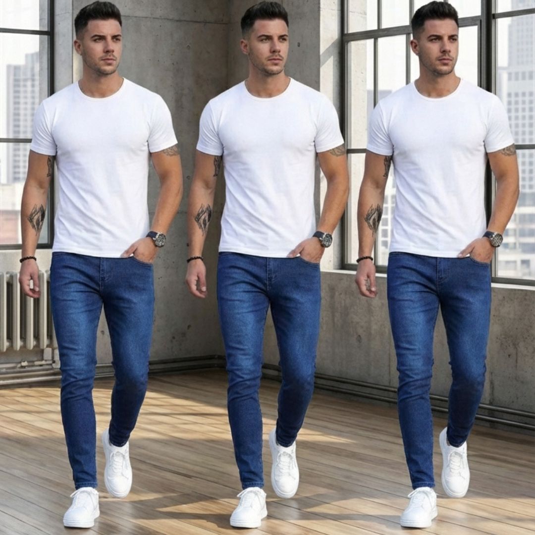 Kit Calça Jeans Skinny Original: O Jeans Que Estica e Não Deforma