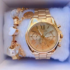 Relógio Feminino Digital Metal: À Prova D'água Luxo