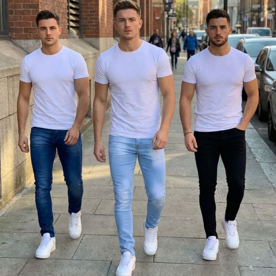 Kit Calça Jeans Skinny Original: O Jeans Que Estica e Não Deforma