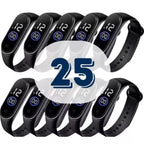 Kit 5 a 30 Relógios LED Atacado: À Prova D'água - Lucro Garantido