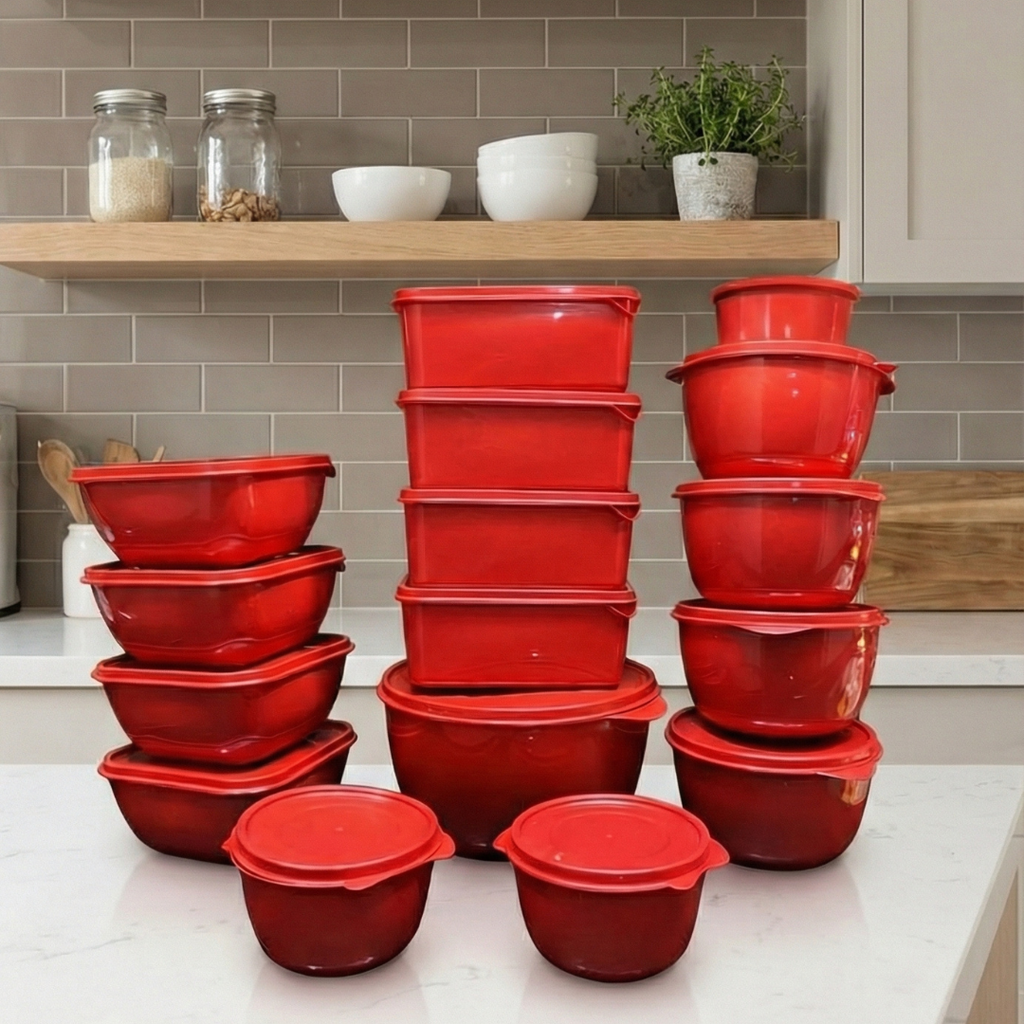 Kit 15 Potes Herméticos Slim