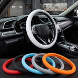 Capa De Volante Colorida Silicone Premium: Lavável e Resistente