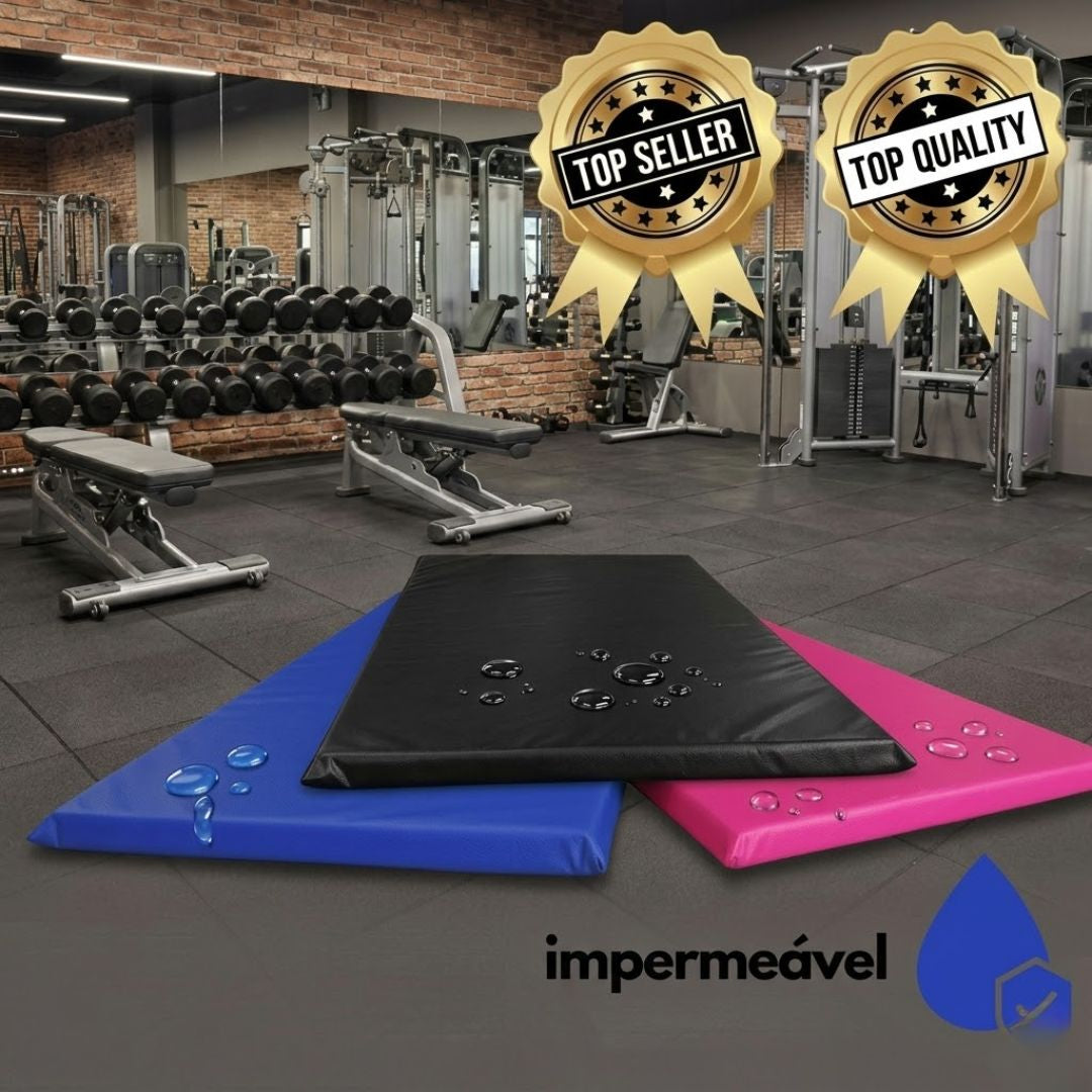 Colchonete Academia Profissional D26: Treino Em Casa e Abdominal