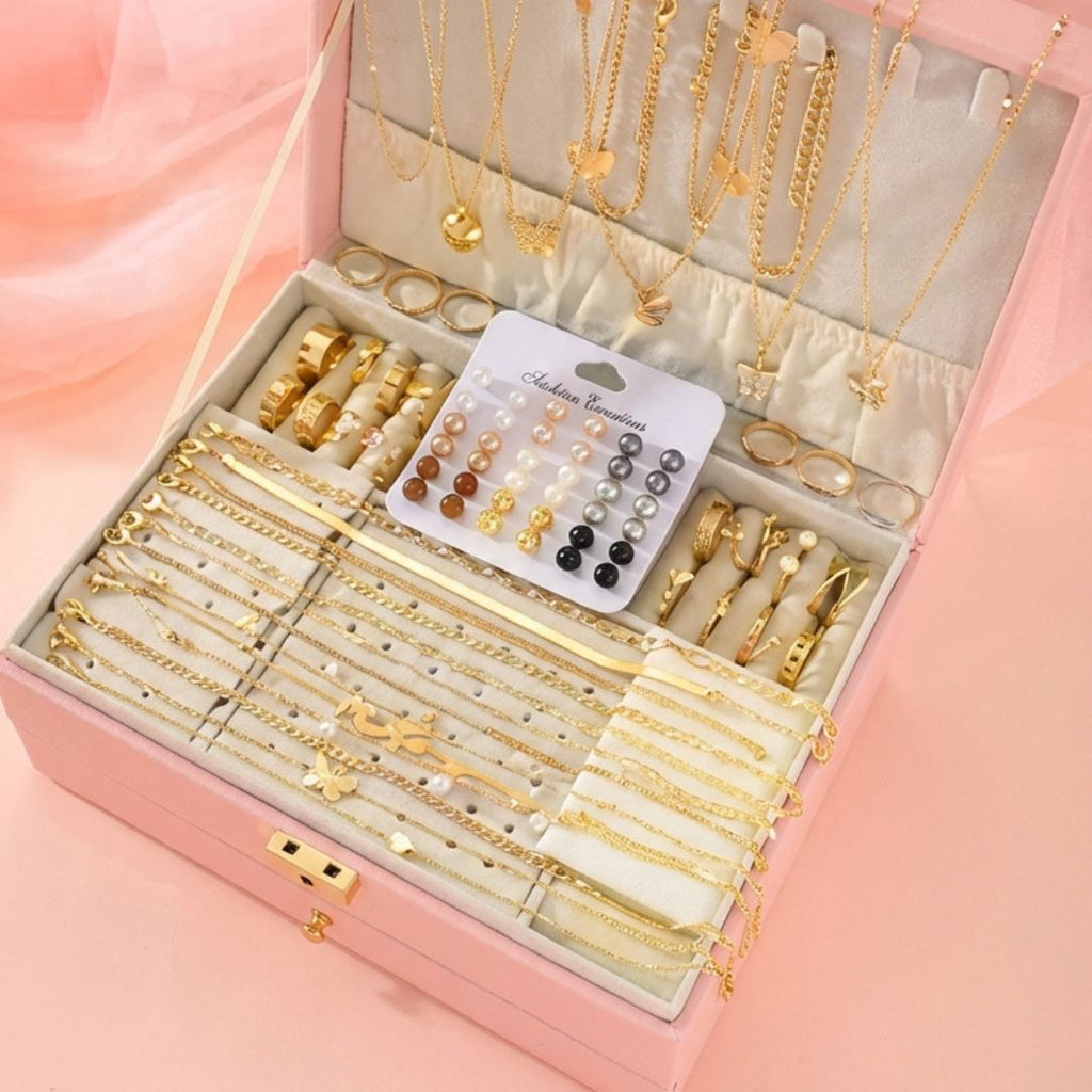 Mix 10 Semijoias Sortidas Folheadas: Alta Qualidade e Durabilidade