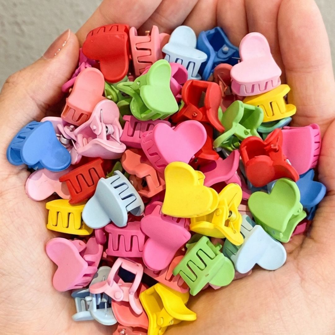 120 Presilhas Piranha Infantil: O Kit Mais Completo de Cabelo