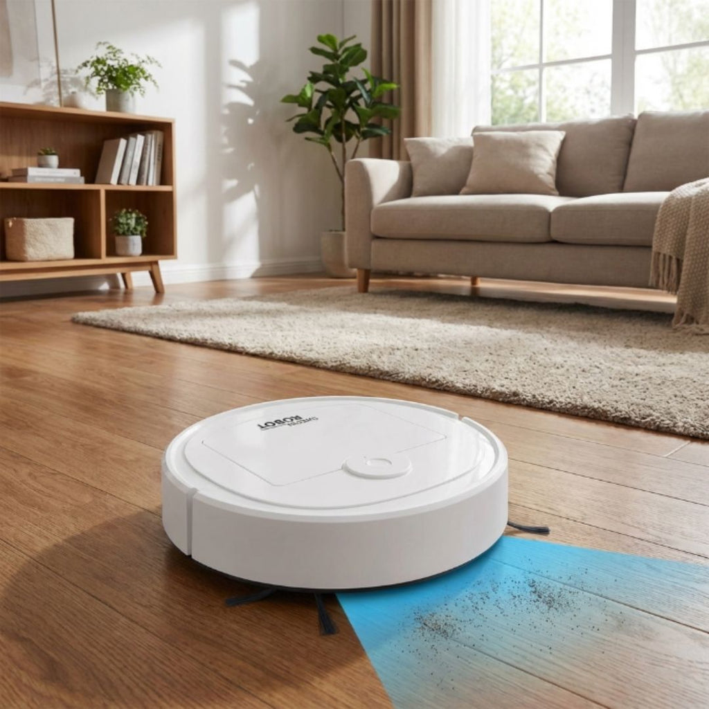 Robô Aspirador de Pó Inteligente 3 em 1: Varre, Aspira e Passa Pano