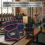 Luva Fitness Neoprene: Proteção para Treino, Cross e Bicicleta