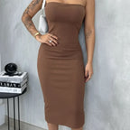 Vestido Midi Anarruga Premium