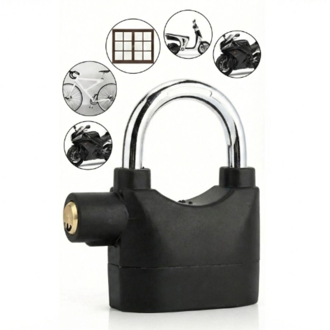 Trava De Disco Moto Com Alarme E Sensor De Movimento: Proteção Total