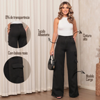 Calça Pantalona Cargo Premium