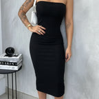 Vestido Midi Anarruga Premium