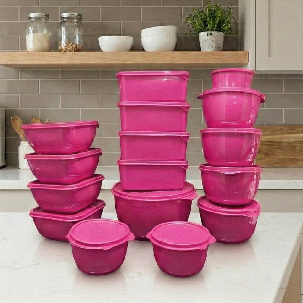 Kit 15 Potes Herméticos Slim