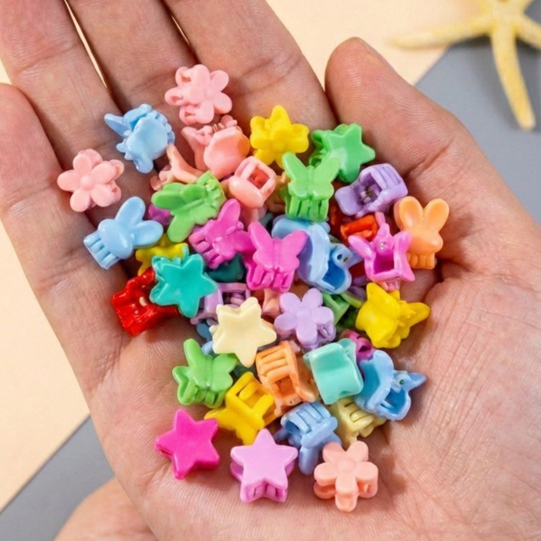 120 Presilhas Piranha Infantil: O Kit Mais Completo de Cabelo