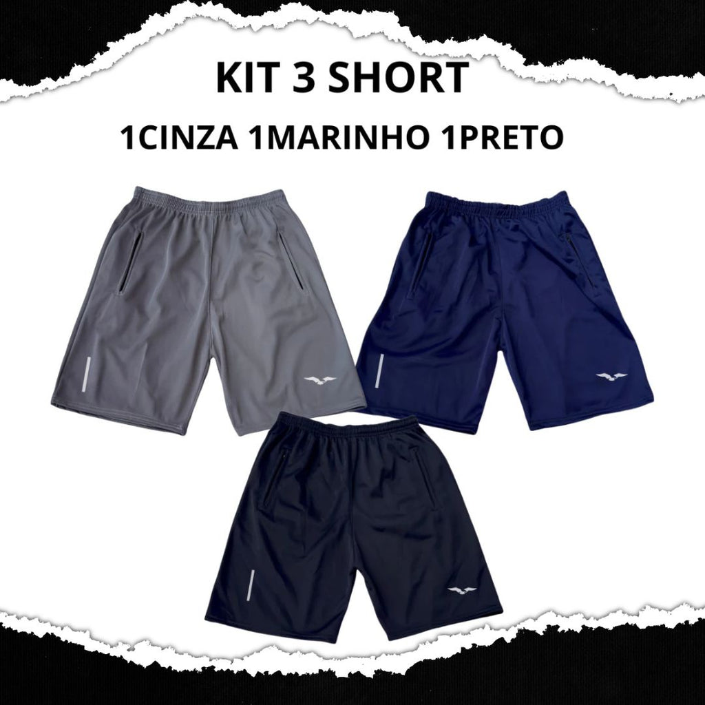 Short Esportivo Masculino: Treino, Academia e Corrida Dry-Fit
