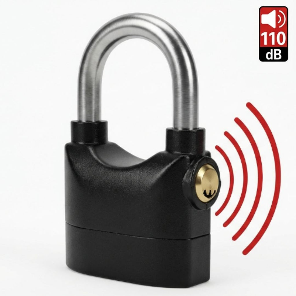 Trava De Disco Moto Com Alarme E Sensor De Movimento: Proteção Total