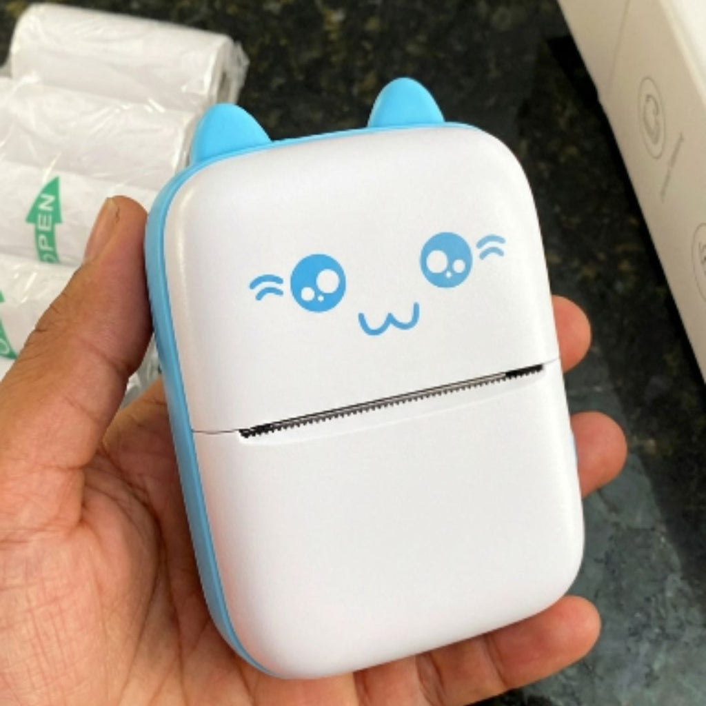 Mini Impressora + Kit de Papel