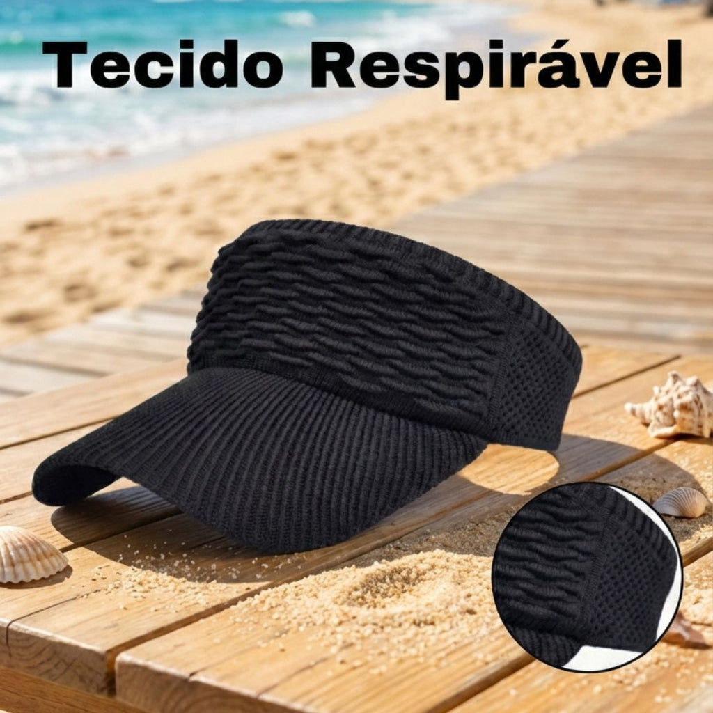 Viseira de Praia Aba Longa: Conforto e Elegância no Sol