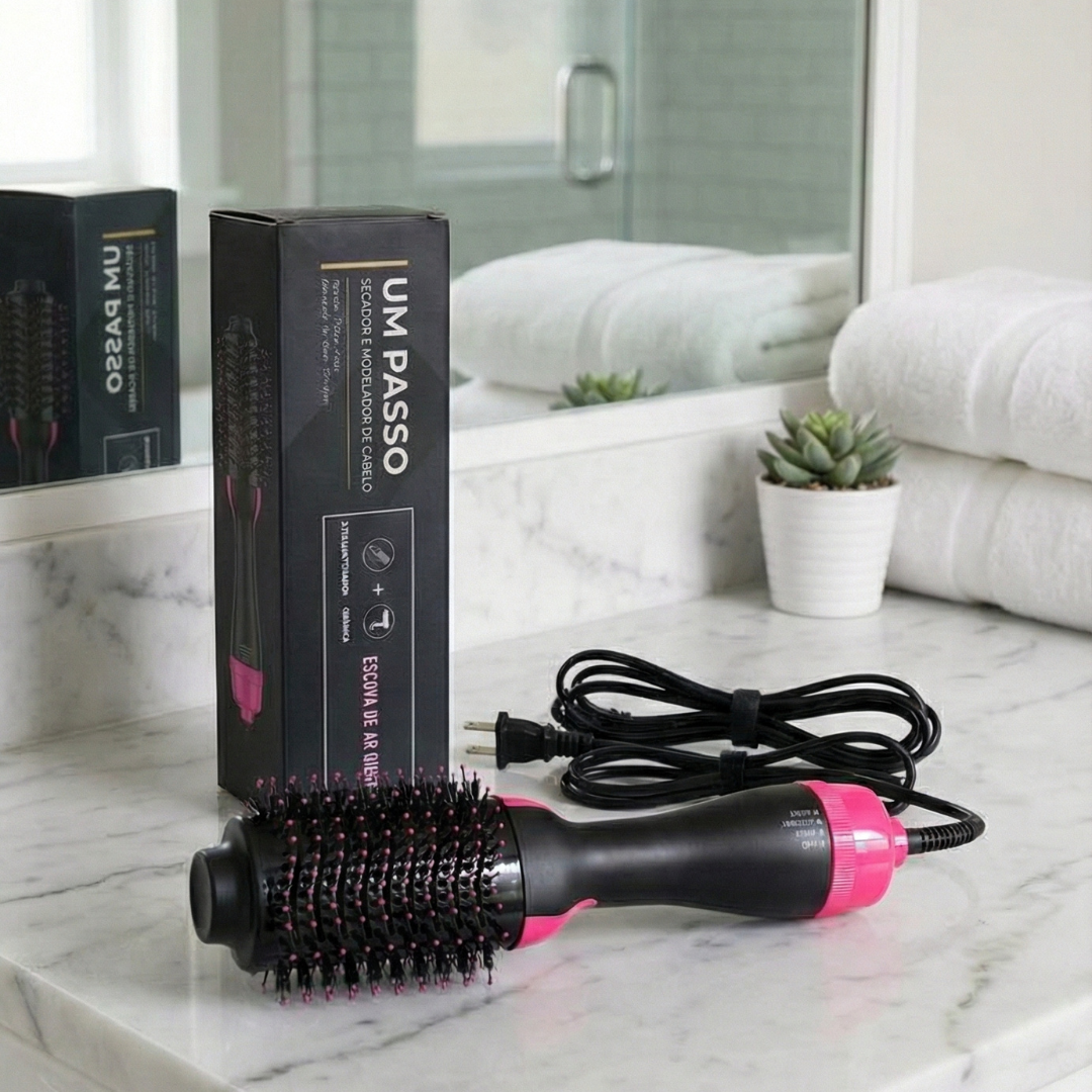 Escova Secadora 3 em 1 Profissional