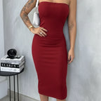 Vestido Midi Anarruga Premium