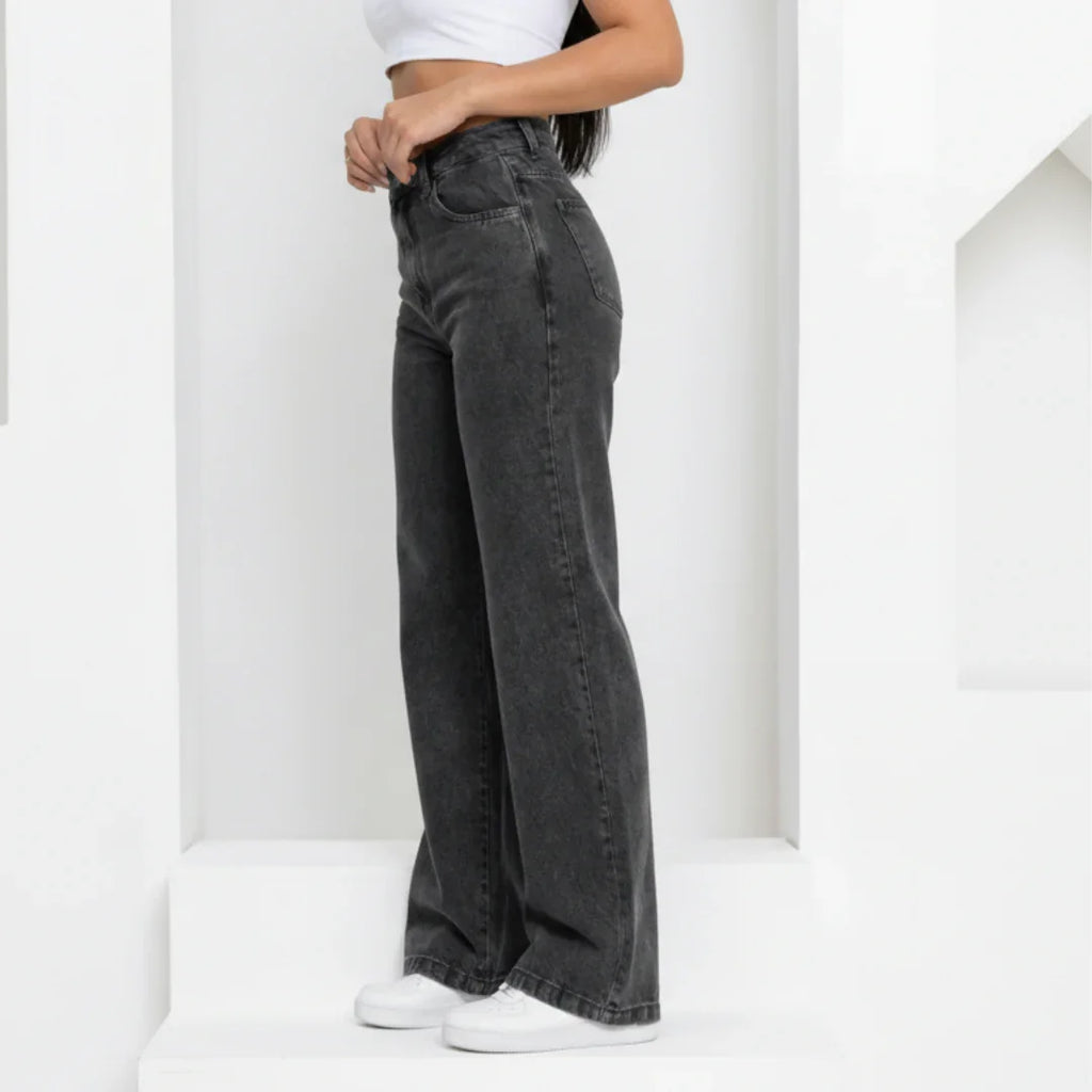 Calça Wide Leg Jeans Premium