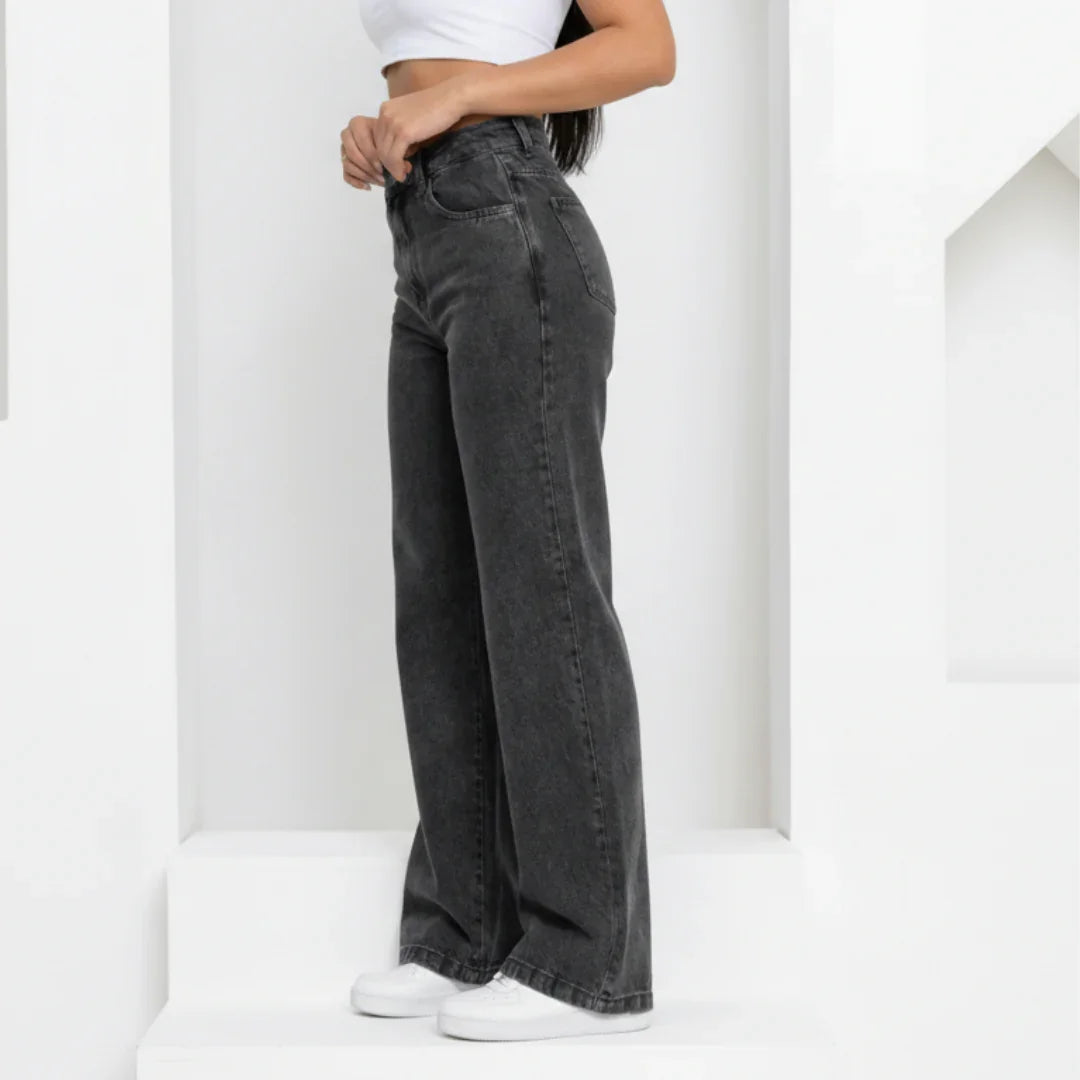 Calça Wide Leg Jeans Premium