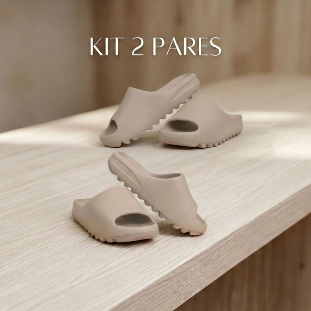 Combo Chinelo Ortopédico Premium: O Mais Leve do Brasil