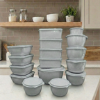 Kit 15 Potes Herméticos Slim