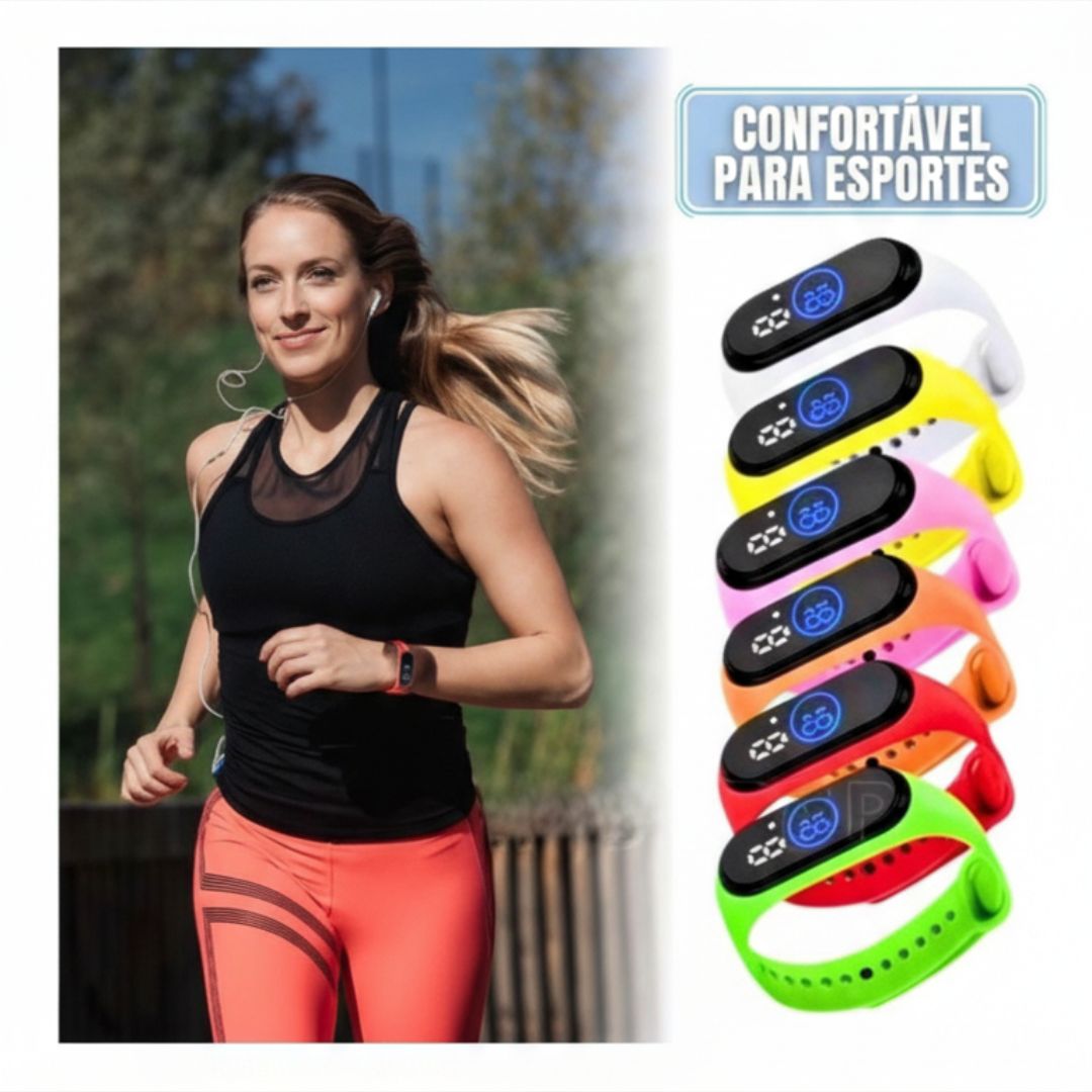 Kit 5 a 30 Relógios LED Atacado: À Prova D'água - Lucro Garantido