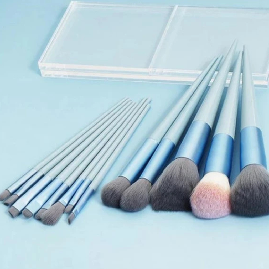 Kit 13 Pincéis Profissionais com Estojo