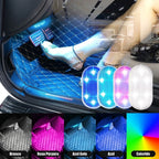 Mini LED de Teto para Carro: Iluminação de Emergência e Leitura USB