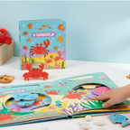 Livro Infantil Aprenda Com Diversão No Mar — Primeiras Palavras