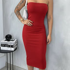 Vestido Midi Anarruga Premium