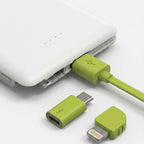 Carregador Portátil Kaidi Slim 10000mAh: 3 Saídas Integradas KD-956