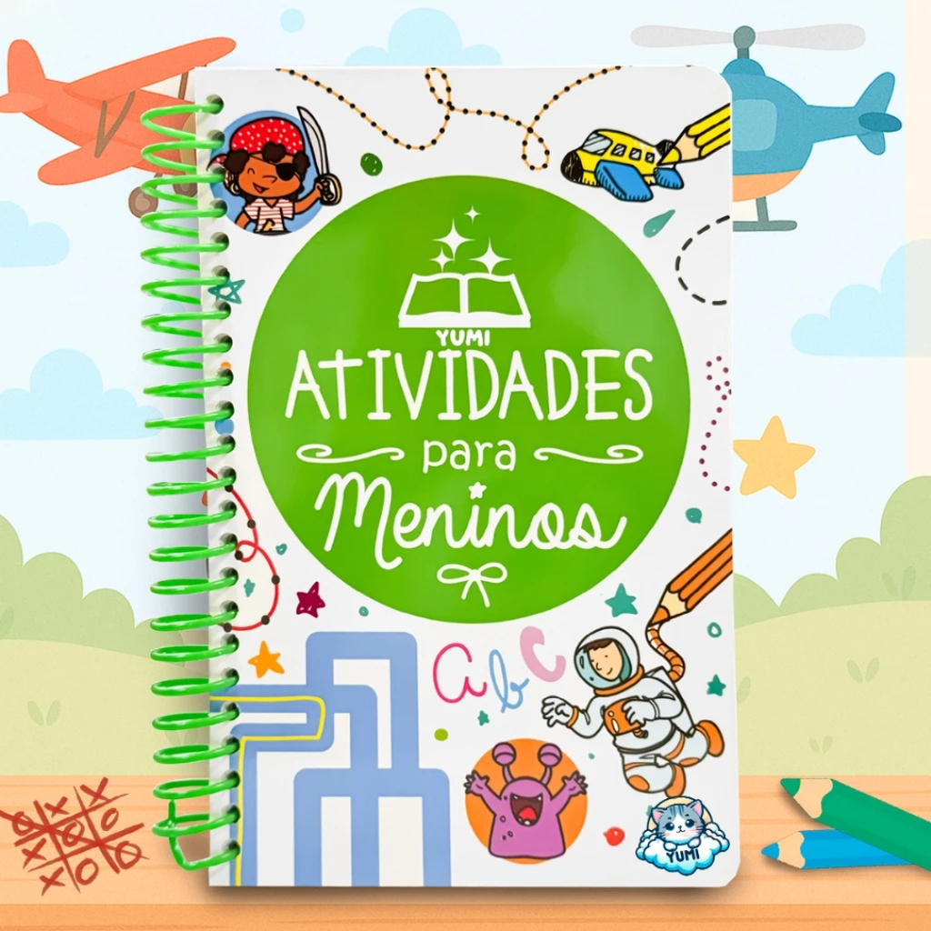 Livro 365 Atividades Meninos: Aprenda Brincando