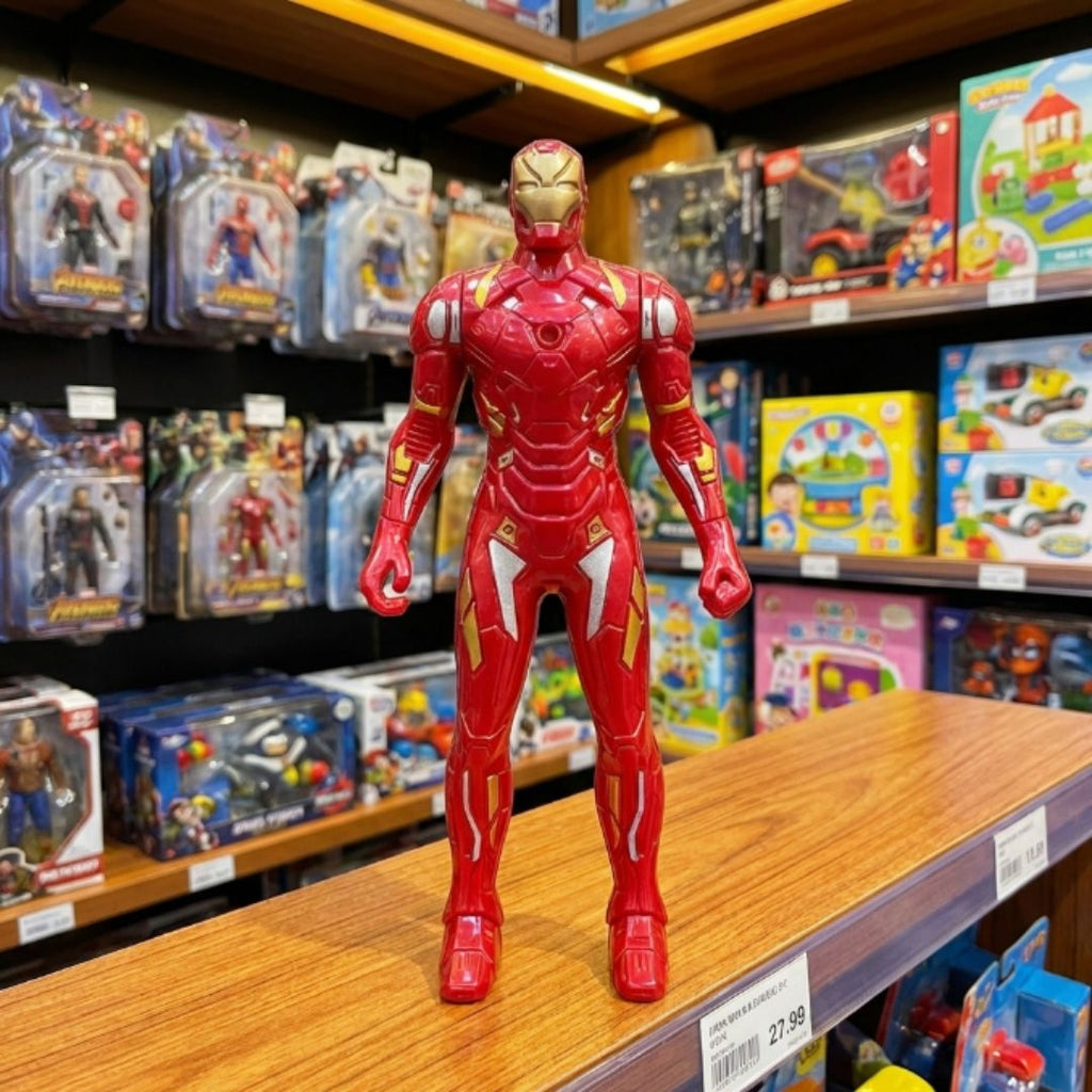 Bonecos Vingadores Brilhantes PVC: Homem Aranha e Hulk com Luz no Peito