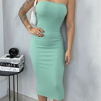 Vestido Midi Anarruga Premium