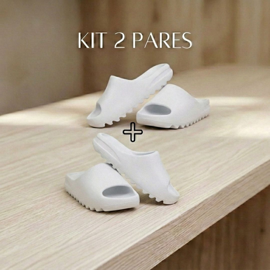 Combo Chinelo Ortopédico Premium: O Mais Leve do Brasil