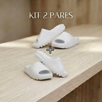 Combo Chinelo Ortopédico Premium: O Mais Leve do Brasil