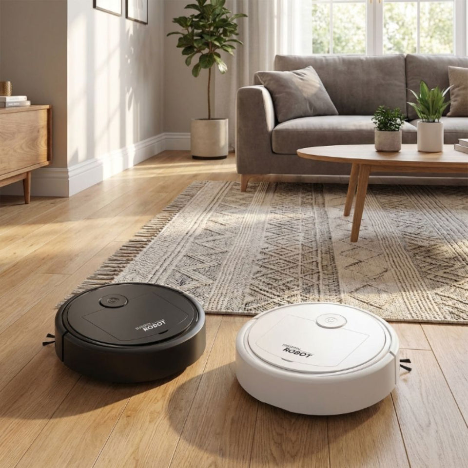 Robô Aspirador de Pó Inteligente 3 em 1: Varre, Aspira e Passa Pano