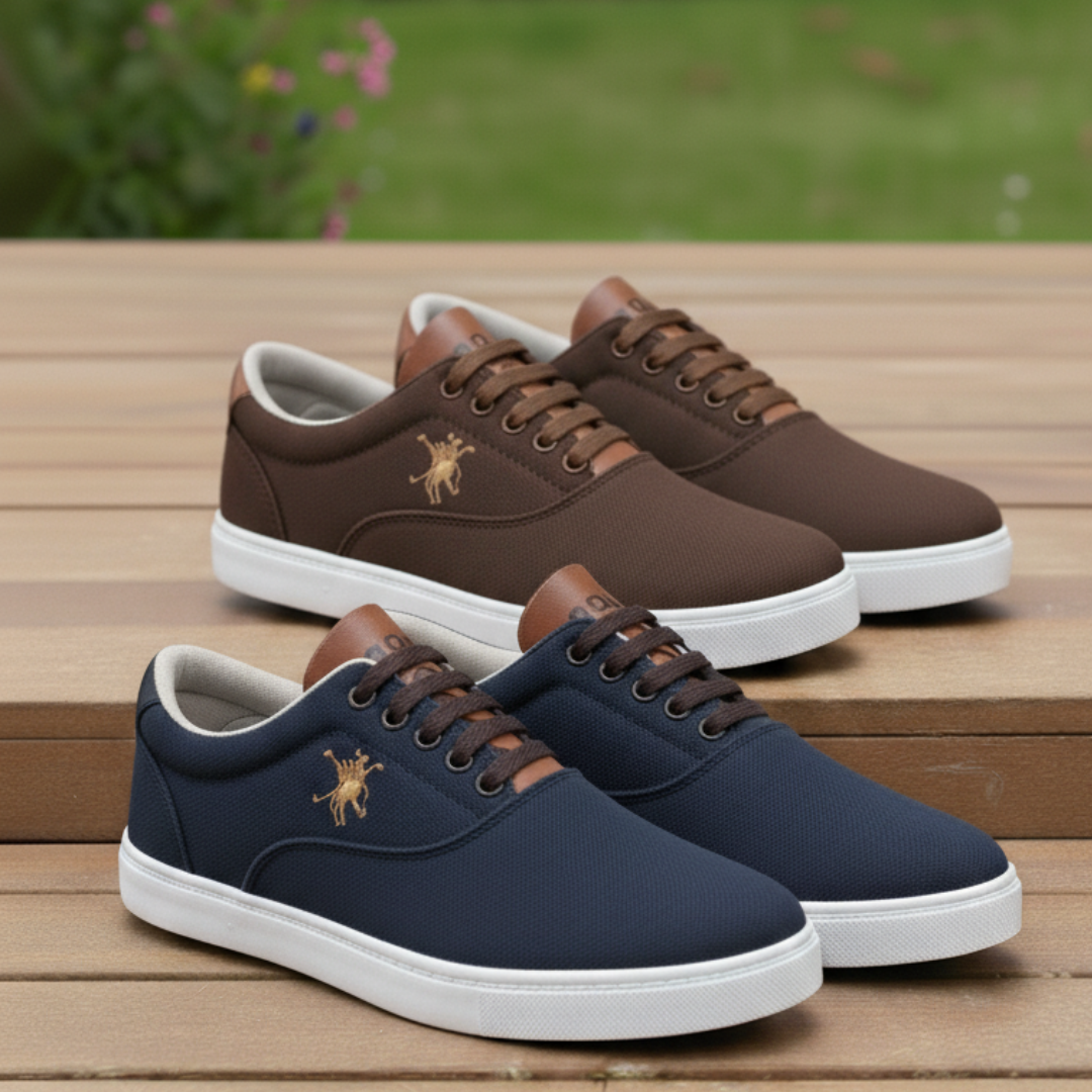 Kit 2 Tênis Polo Fran Miami: Leve, Casual e Confortável