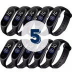 Kit 5 a 30 Relógios LED Atacado: À Prova D'água - Lucro Garantido