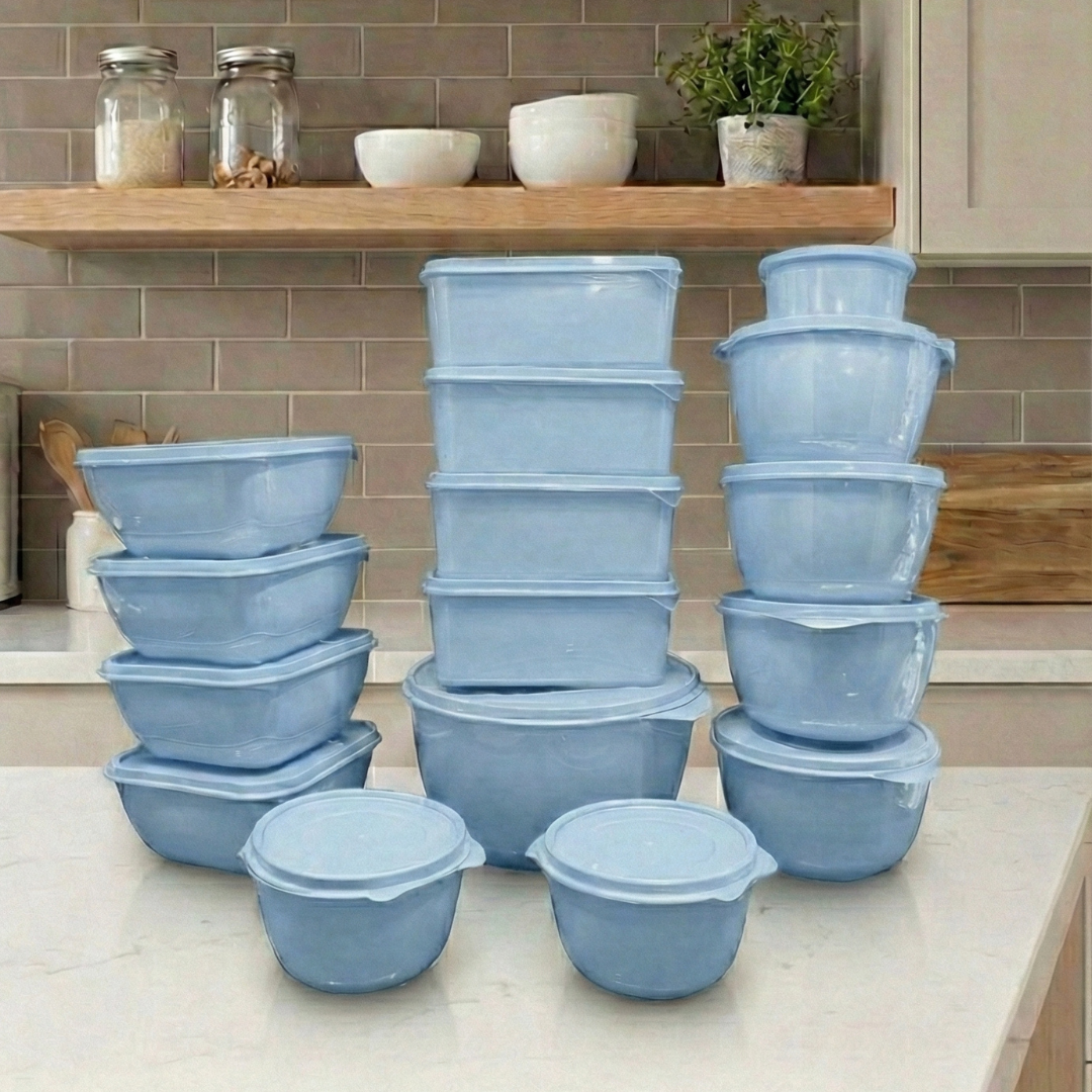 Kit 15 Potes Herméticos Slim