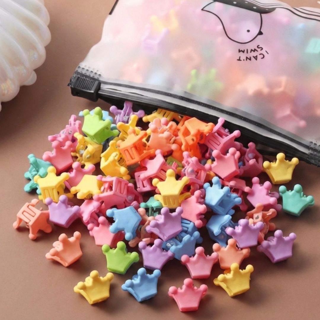 120 Presilhas Piranha Infantil: O Kit Mais Completo de Cabelo